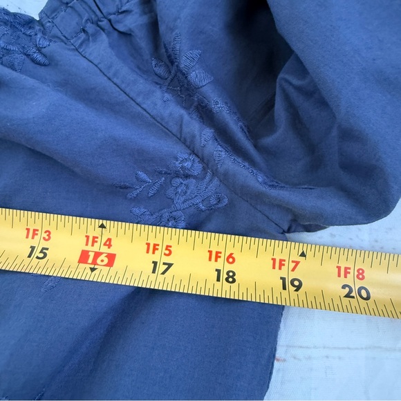 Abercrombie & Fitch Off-Shoulder Embroidered Mini Dress | Size XS‎ | Boho Vibes - Picture 8 of 9